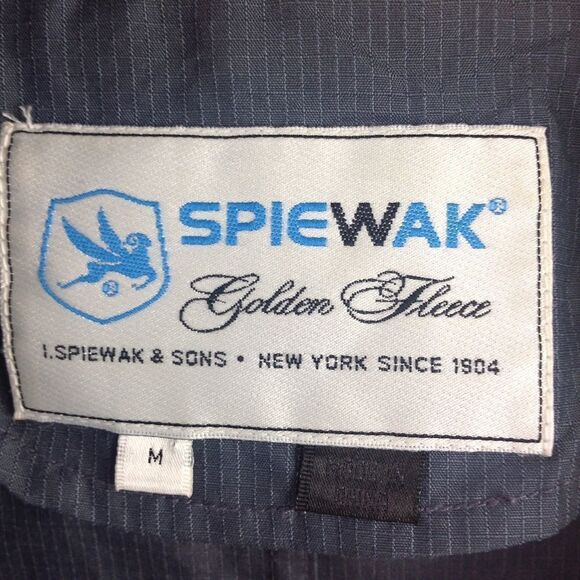 Spiewak New York Slate Blue Windbreaker Shacket Size M - Picture 6 of 9